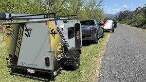 Space Pod Campers Road Trip - Pod Caravans